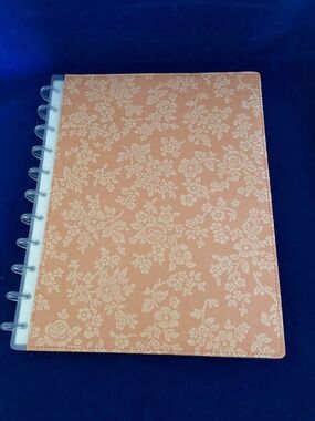 Levenger Cherry Blossom Notebook Letter NEW